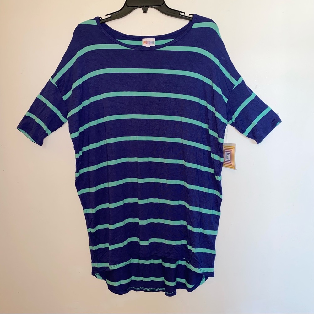 Lularoe Irma Striped High Low (NEW WITH TAGS) Size: Small